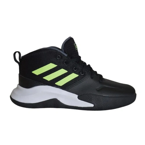 Dziecięce buty do koszykówki Adidas Ownthegame Kids Wide Cblack/Hireye/Onix - EF0308 xlarge-clean_cb667cf3b244df91.webp